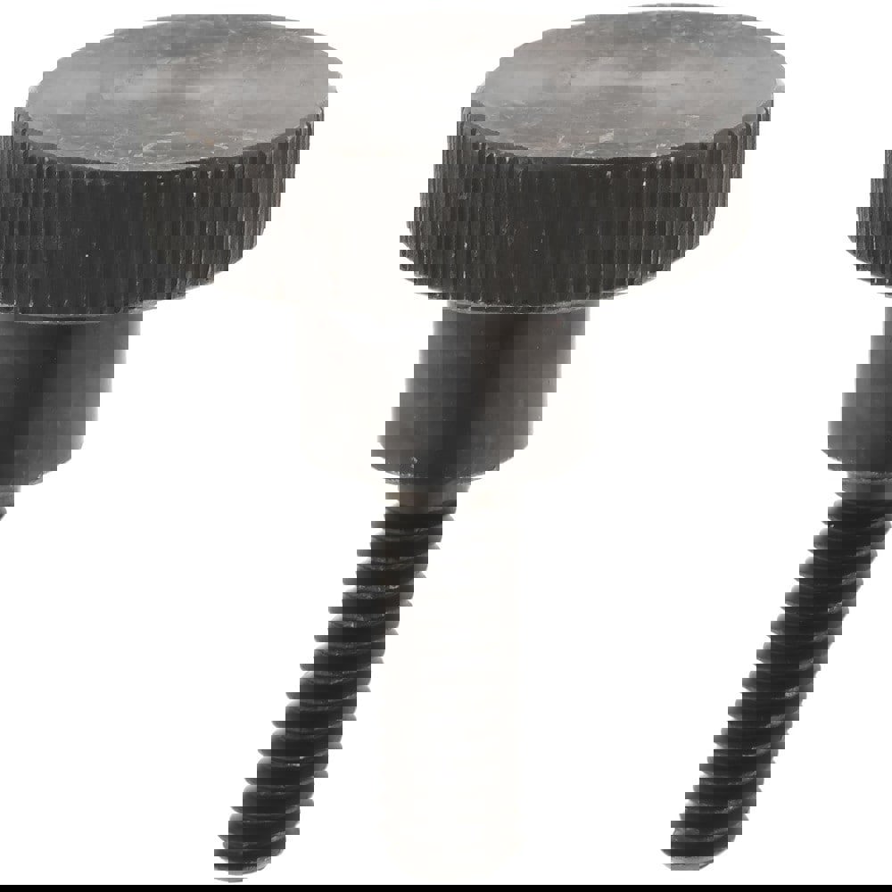 C-12L14 Steel Thumb Screw: 1/4-20, Knurled Head